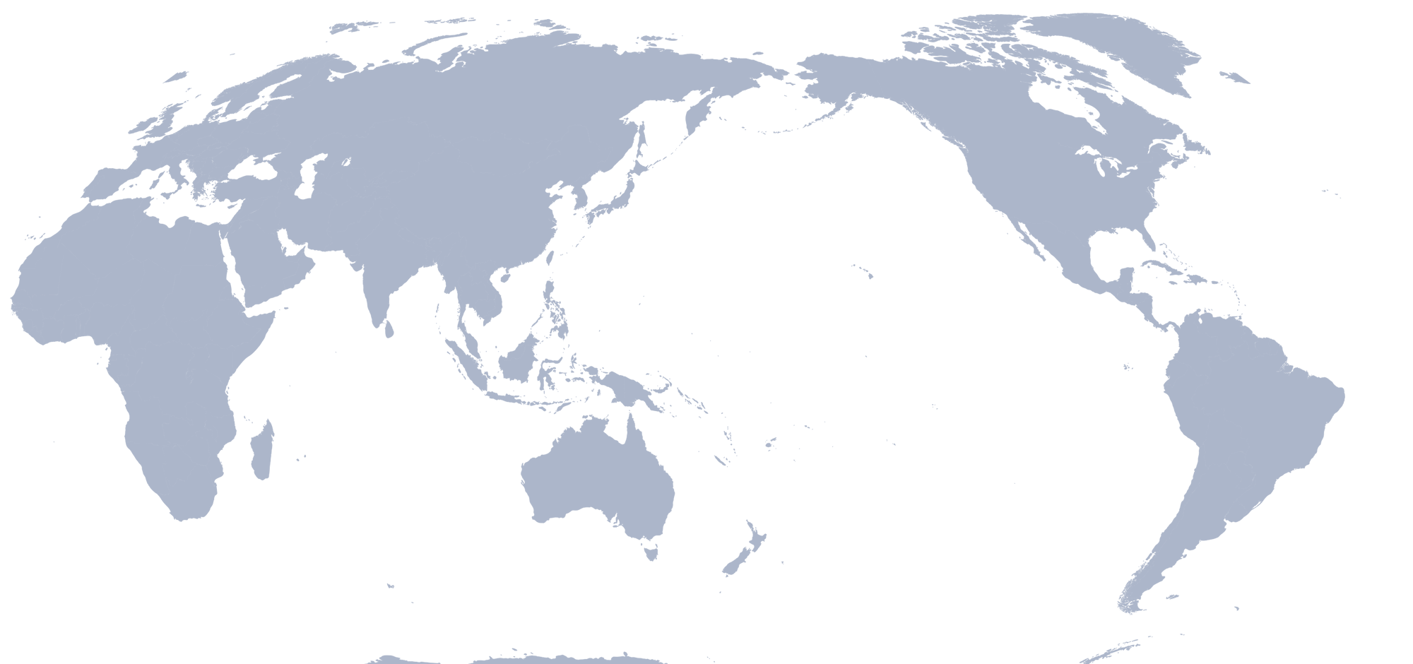 World map showing Marinex hubs in Singapore, Busan, Qingdao, Chennai, Athens, Rotterdam and LA